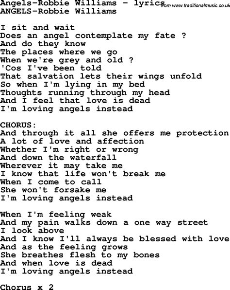 robbie williams lyrics|robbie williams songtexte.